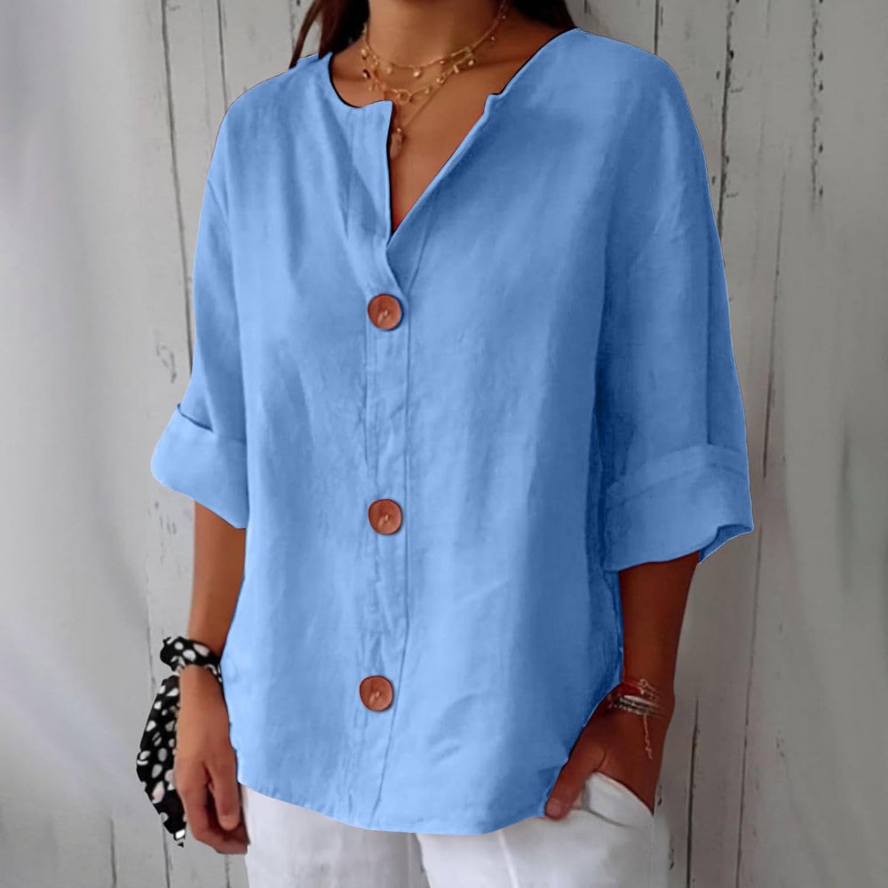 Trinity | Women's Summer Blouse with Loose Fit