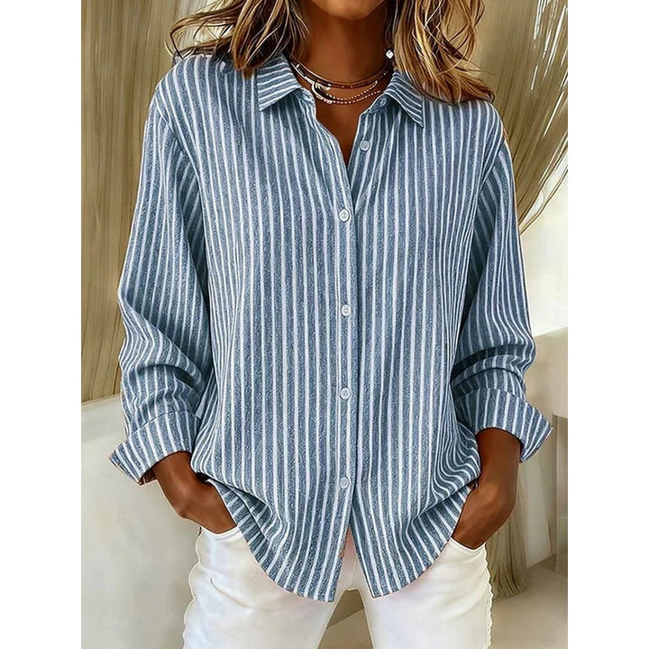 Jimena | Striped Loose Fit Shirt