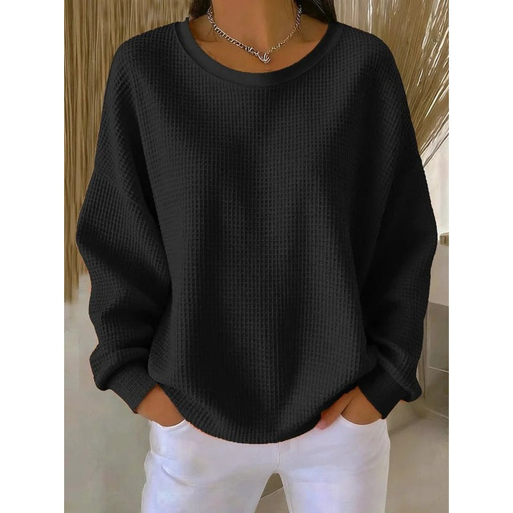 Nuria | Relaxed Round-Neck Sweater