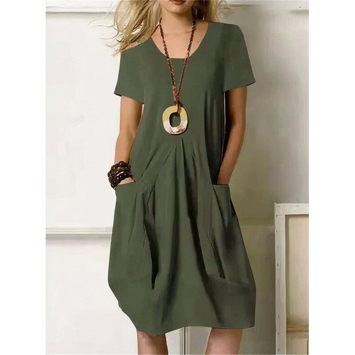 Kwani | Relaxed A-Line Casual Dress