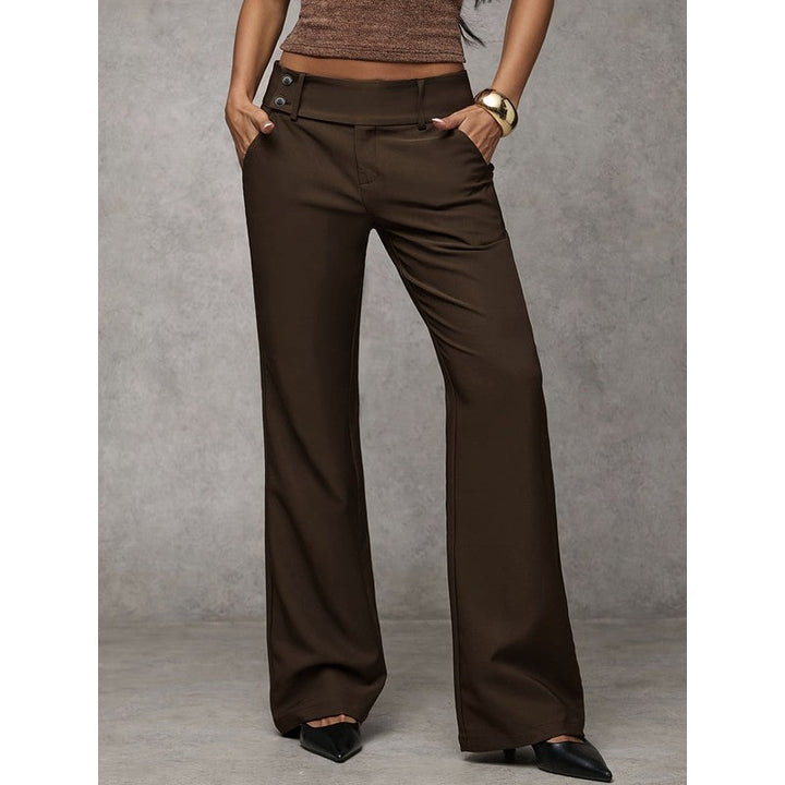 Evelyn | High-Waisted Wide-Leg Trousers
