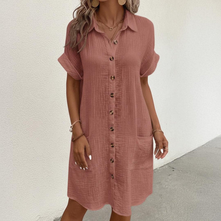 Brooklyn | Cotton Polo Shirt Dress