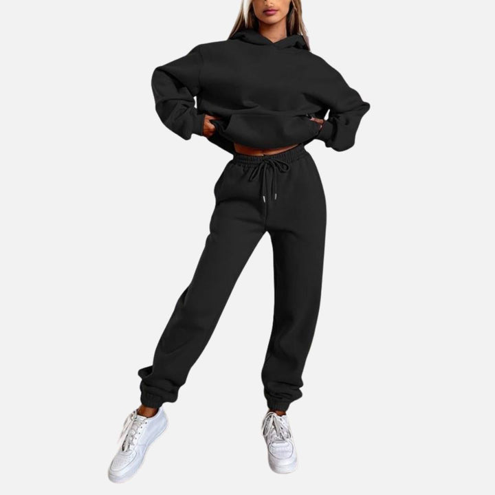 Destiny | Women’s Casual Hoodie Jogger Set – Cozy Two-Piece Tracksuit