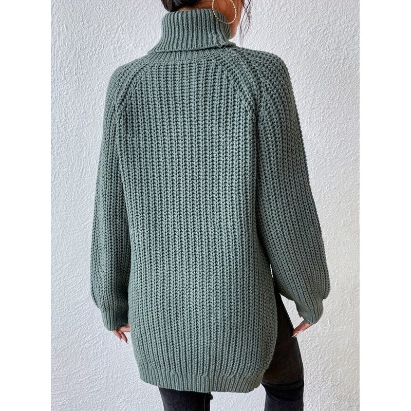 Emilia | Oversized Turtleneck Sweater
