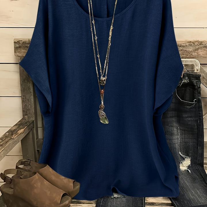 Odette | Relaxed Short Sleeve Top