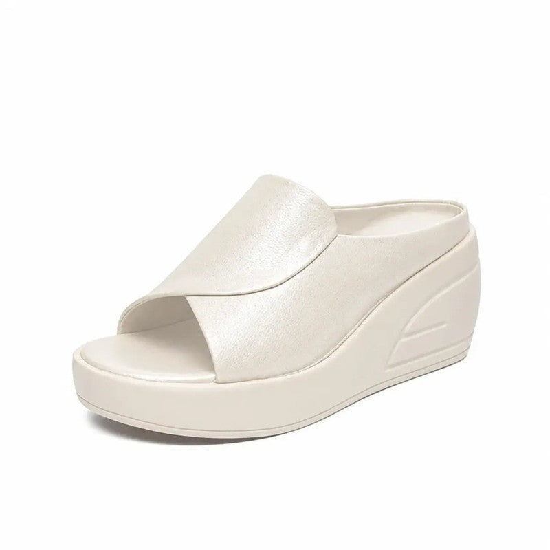 Eliza | Comfortable Slip-On Wedge Sandal