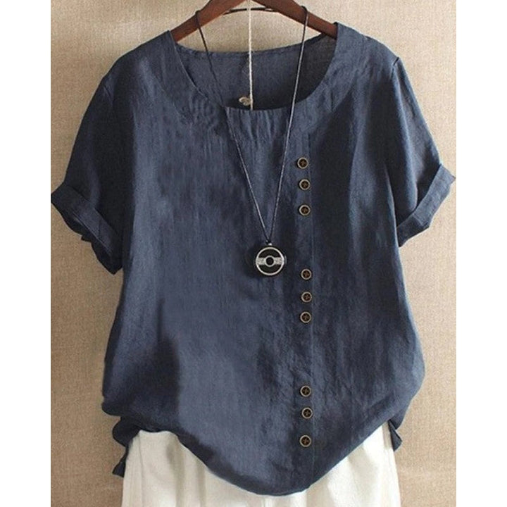 Miranda | Relaxed Short-Sleeve Summer Top