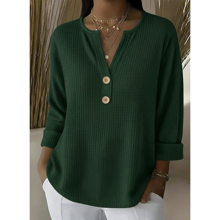 Carmen | Relaxed Henley T-Shirt