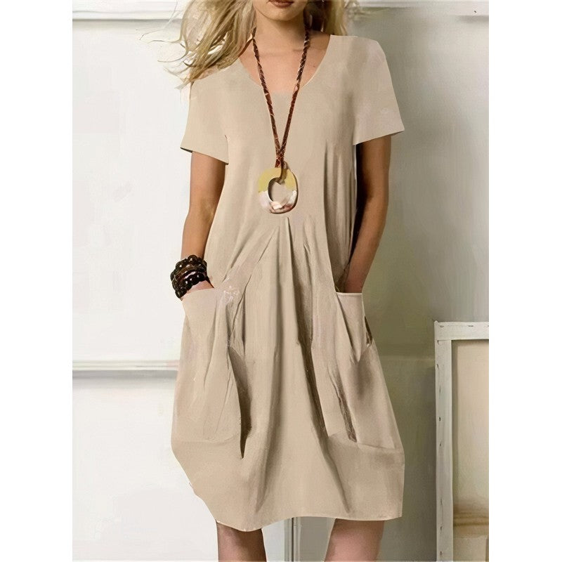 Kwani | Relaxed A-Line Casual Dress