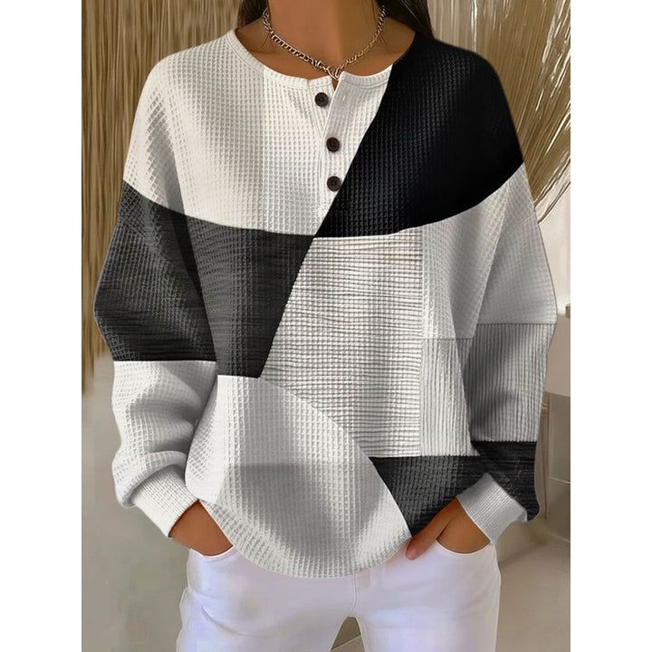 Consuelo | Oversized Color-Block Pullover
