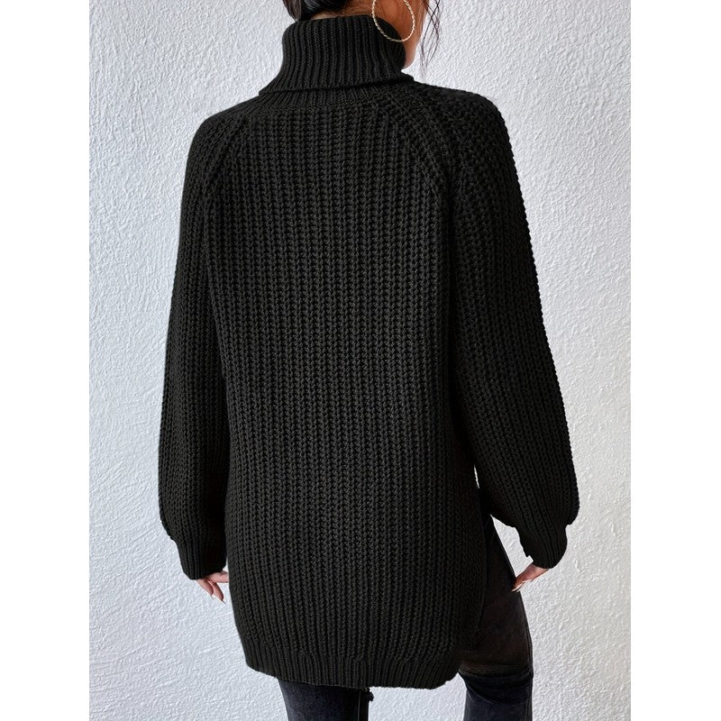 Emilia | Oversized Turtleneck Sweater
