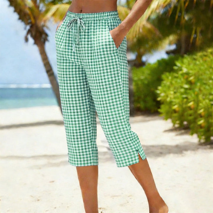 Isabelle | Cropped Capri Pants