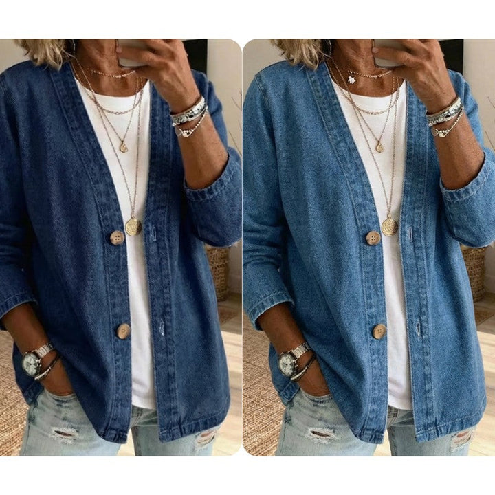 Victoria | Relaxed Button-Front Jacket
