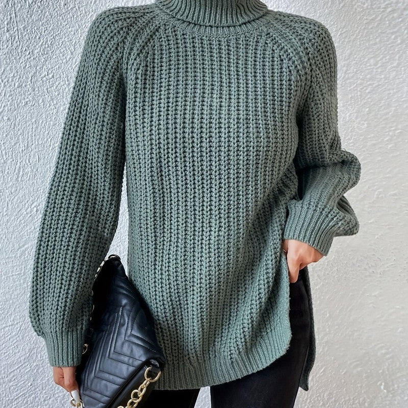 Emilia | Oversized Turtleneck Sweater