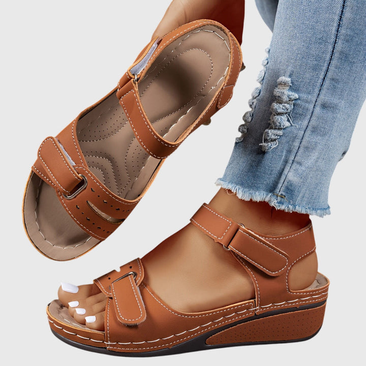 Crystal | Comfortable Flat Sandals