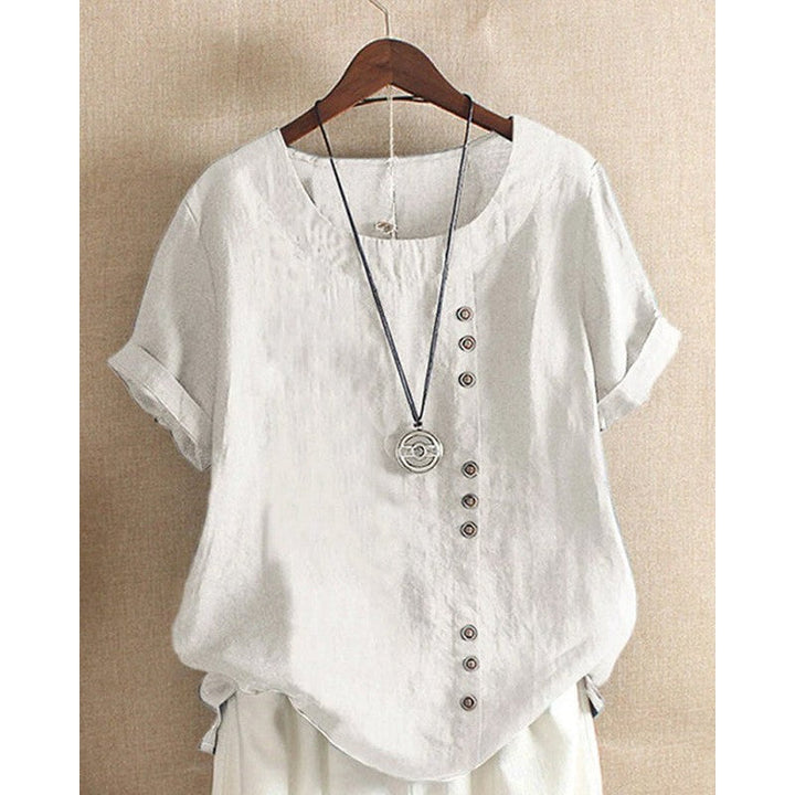 Miranda | Relaxed Short-Sleeve Summer Top