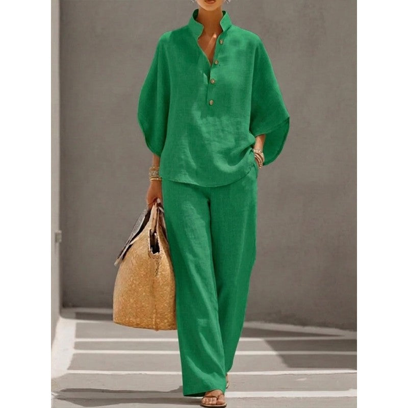 Mariela | Relaxed Batwing Sleeve Set