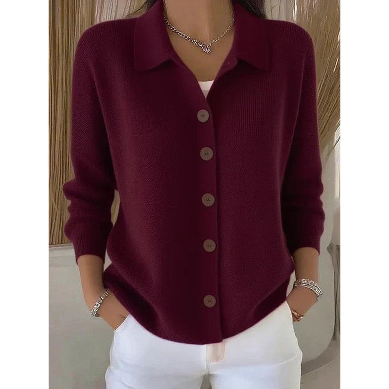 Josefina | Oversized Button-Front Cardigan