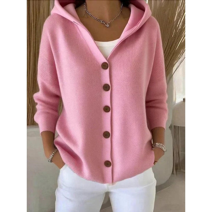 Rocío | Flared Hooded Cardigan Jacket