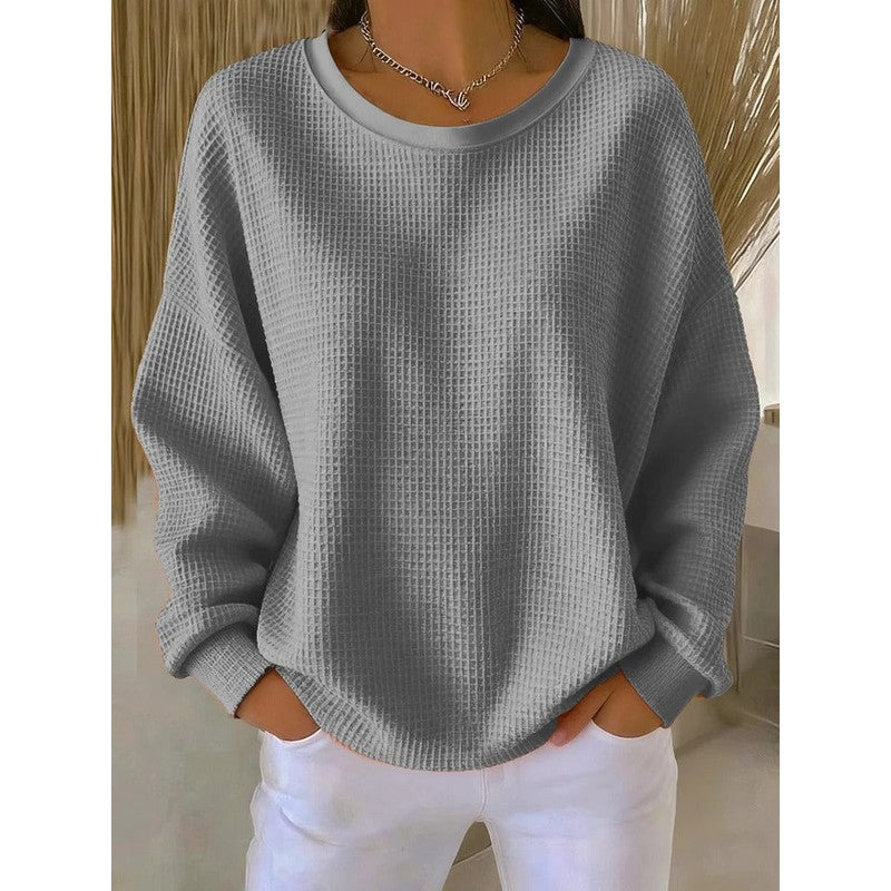 Nuria | Relaxed Round-Neck Sweater