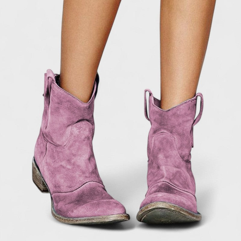 Carlotta | Western Ankle Boots