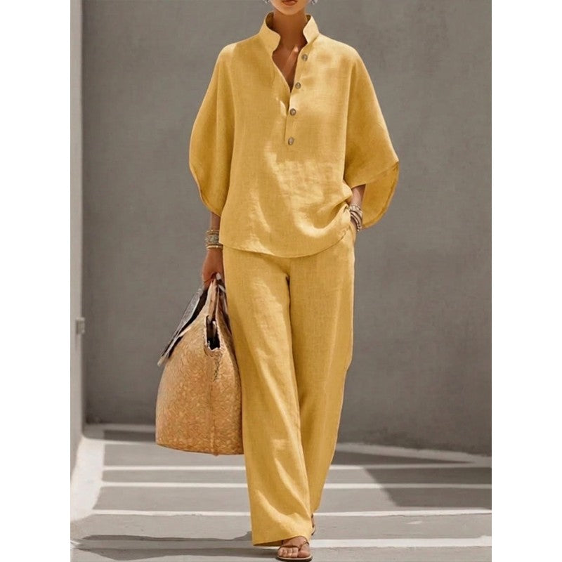 Mariela | Relaxed Batwing Sleeve Set