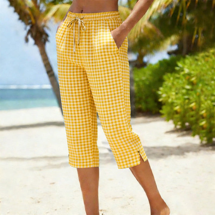Isabelle | Cropped Capri Pants