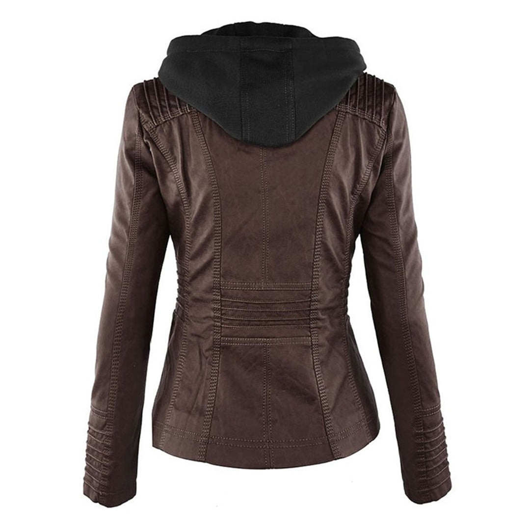 Vivienne | Weather Resistant Leather Jacket