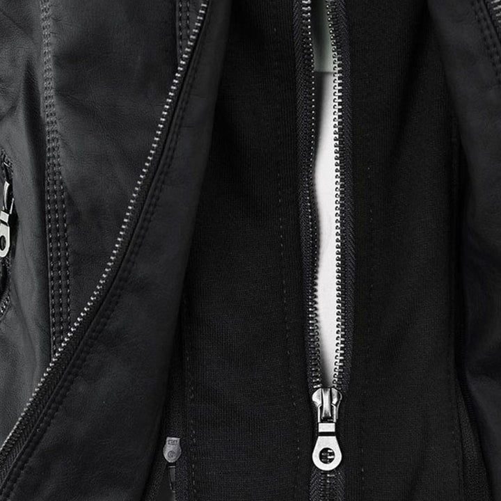 Vivienne | Weather Resistant Leather Jacket
