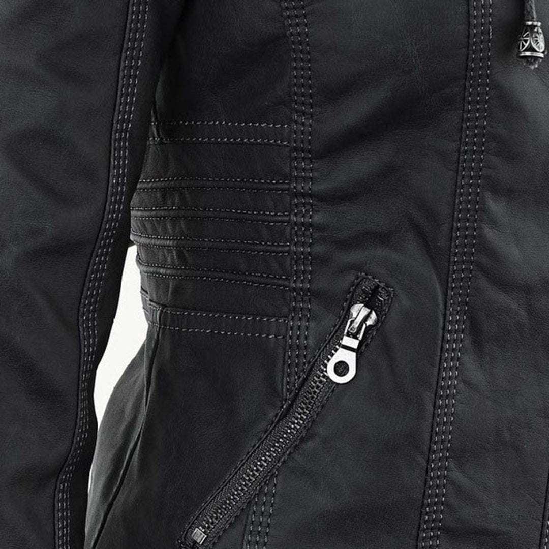 Vivienne | Weather Resistant Leather Jacket