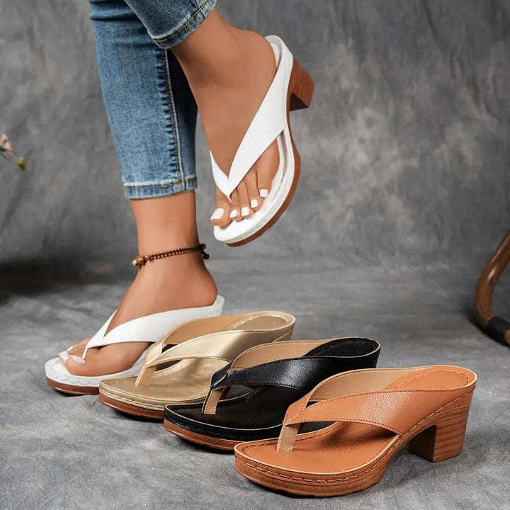 Marilyn | Orthopedic Slippers with Heel