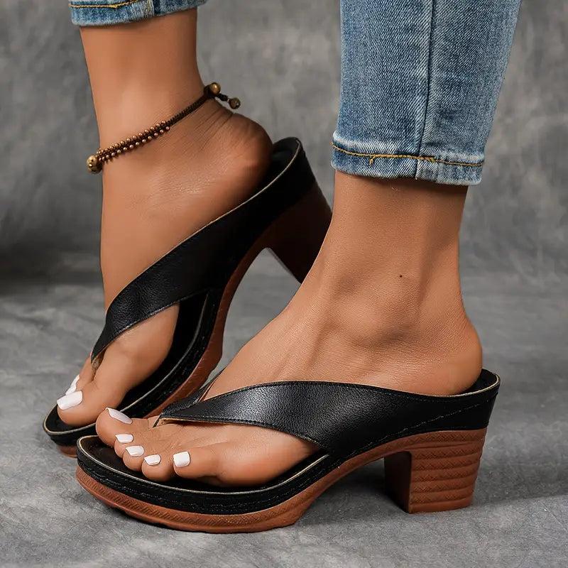 Marilyn | Orthopedic Slippers with Heel