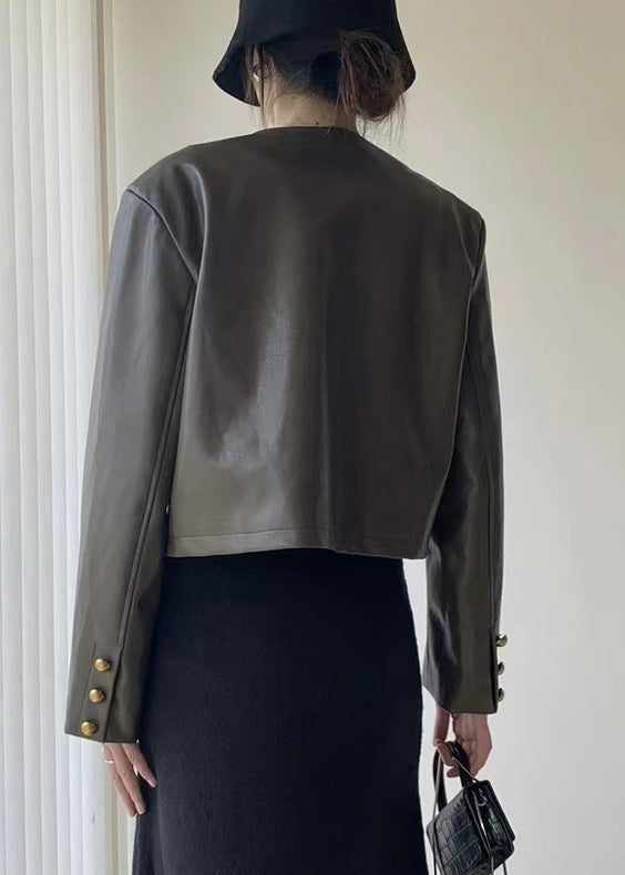 Beatrix | Women's Cropped Collarless Jacket