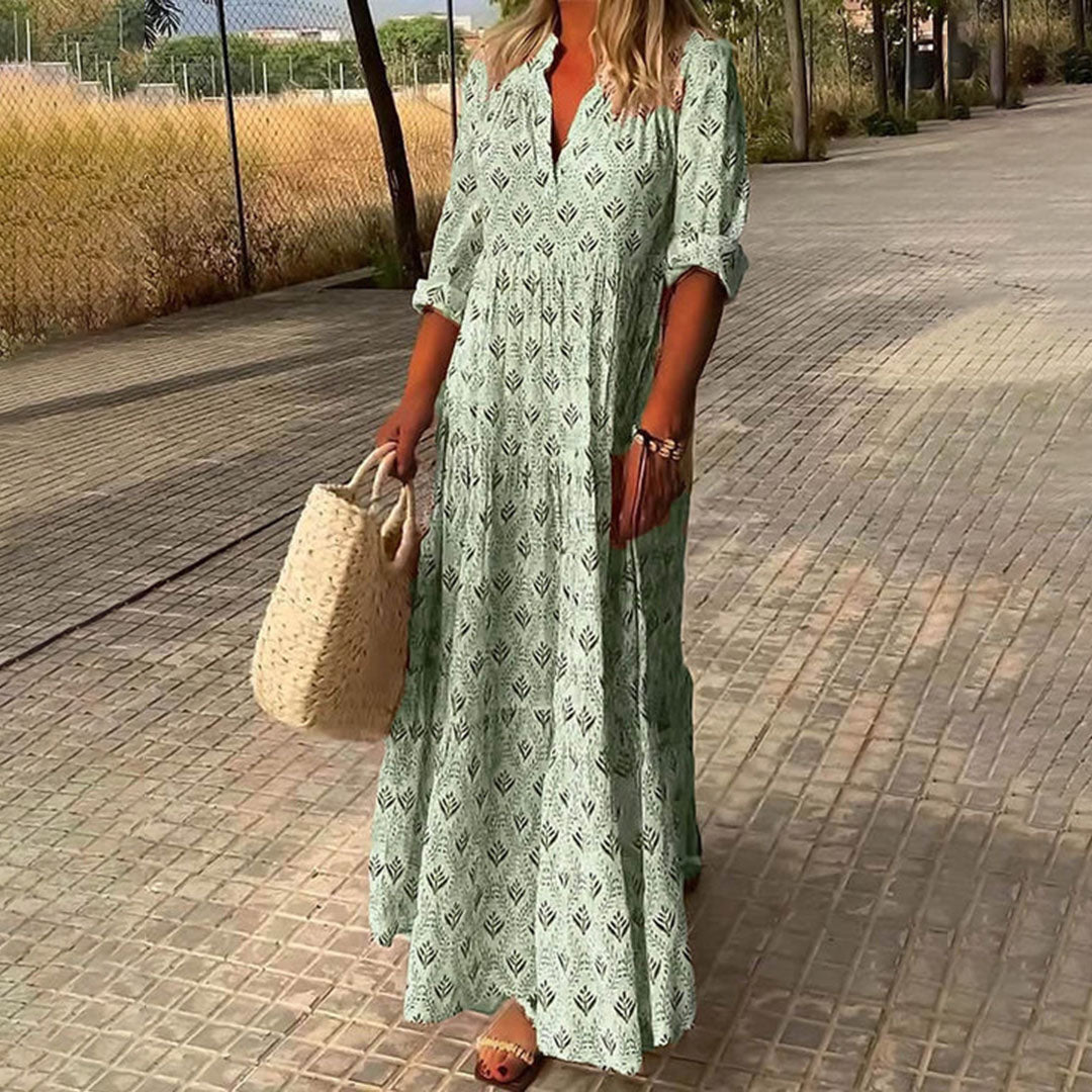 Elaine | Maxi Boho Print