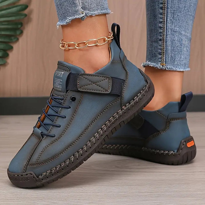 Mabel | Slip-On Leather Sneakers
