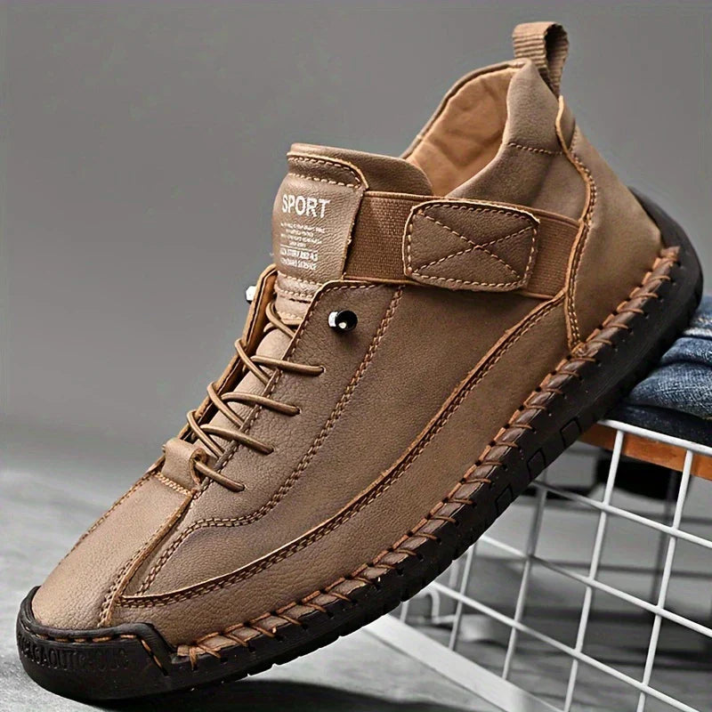 Mabel | Slip-On Leather Sneakers