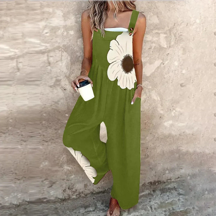 Dana | Graphic Floral Maxi Dress