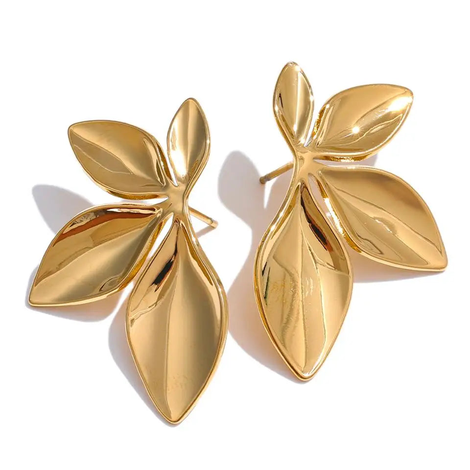 Golden Blossom Earrings