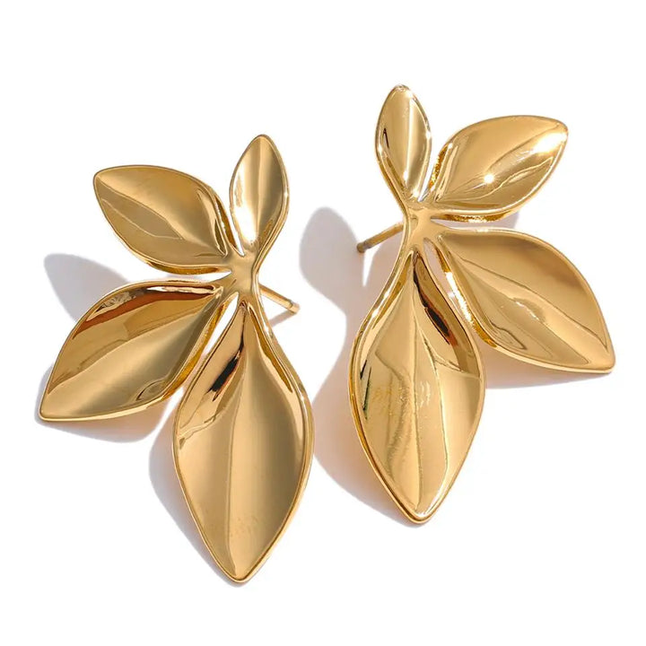 Golden Blossom Earrings