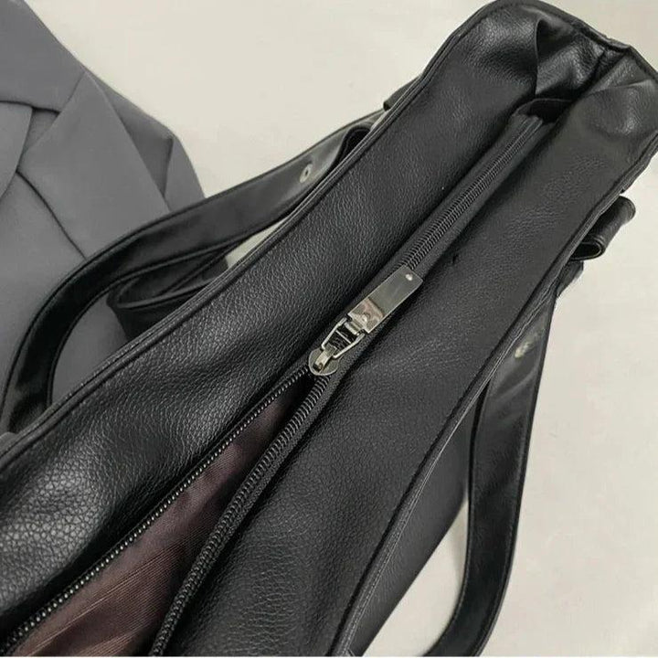 Demi | Large soft leather bag