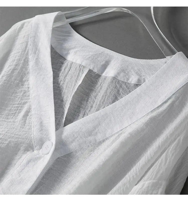Sandra | Women’s Summer Linen Blouse