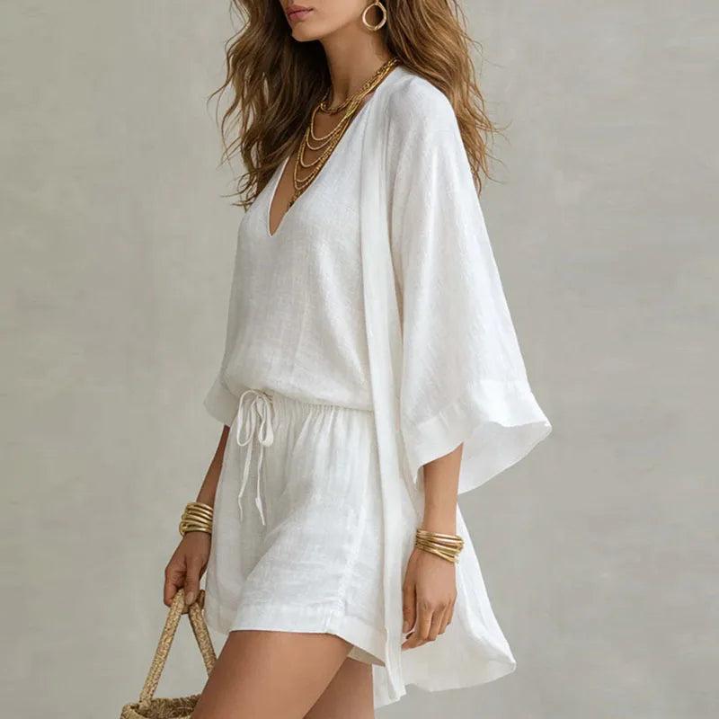Zaylee | Women’s 3-Piece Linen Co-ord Set