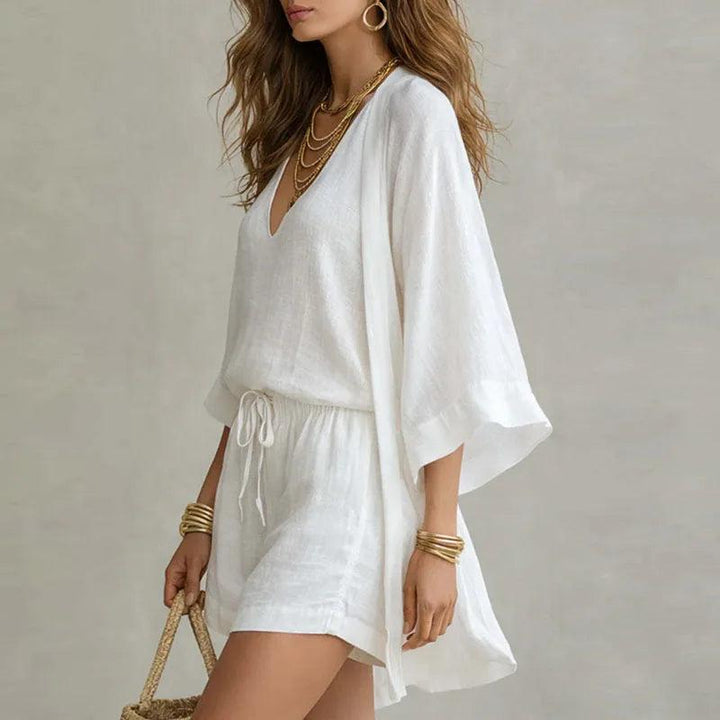 Zaylee | Women’s 3-Piece Linen Co-ord Set