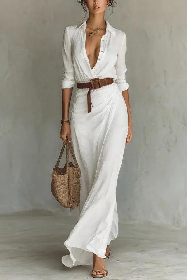 Perla | Wrap Maxi Dress