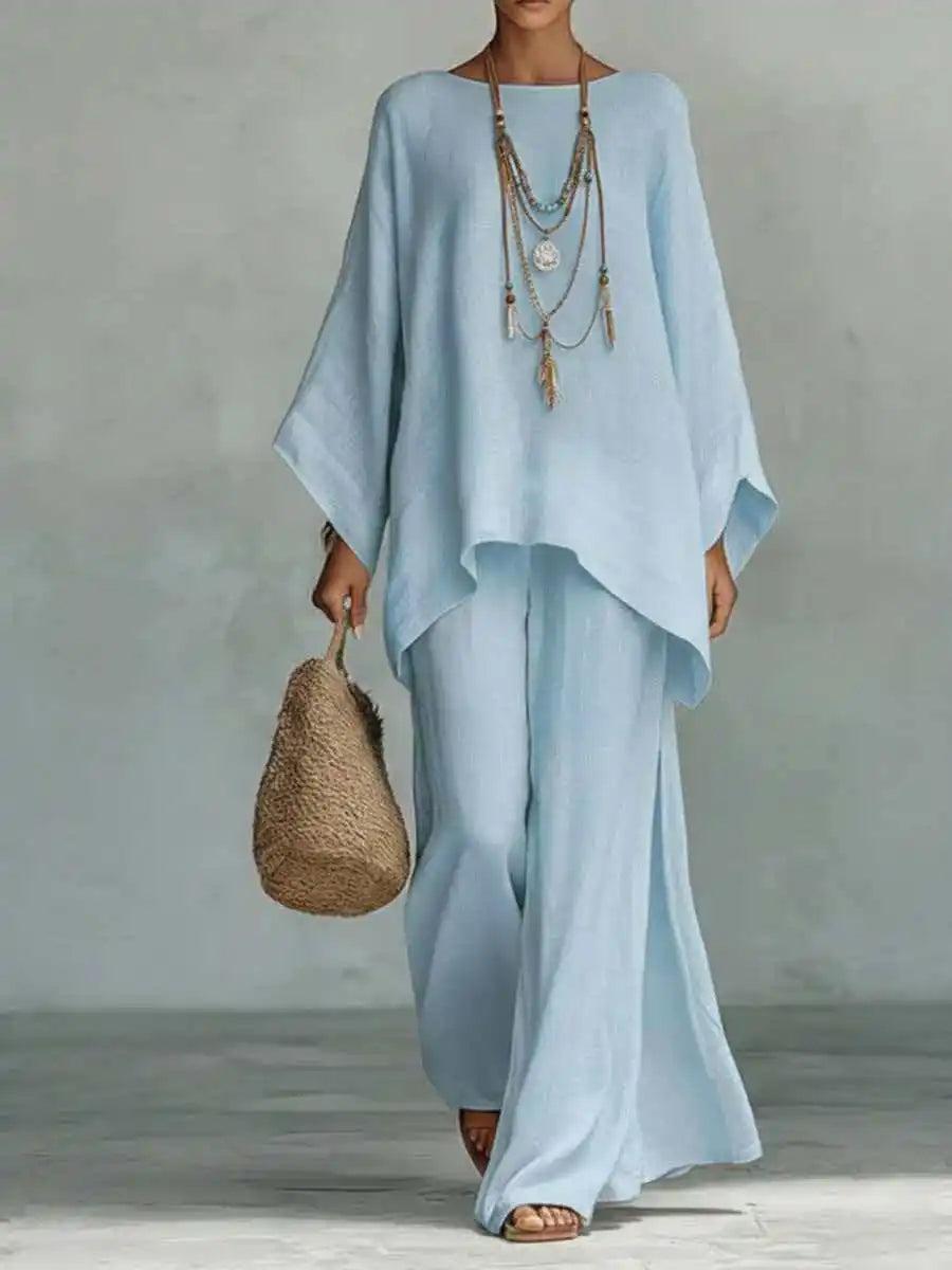 Anna | Linen Two Piece Set
