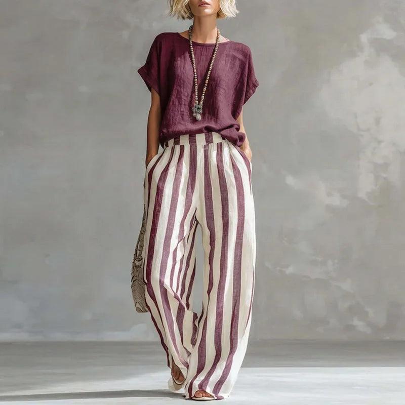 Mandy | Women’s Linen Summer Set