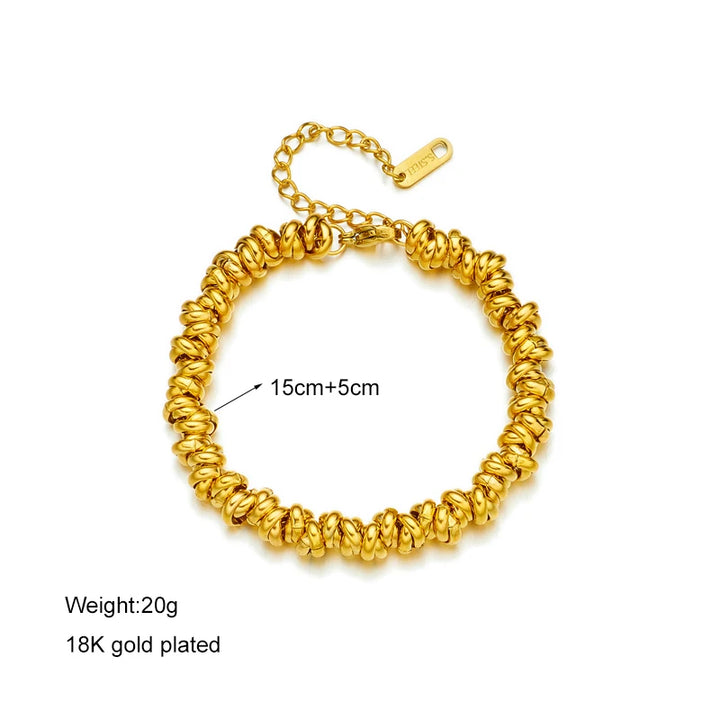 Lustrous Loop Bracelet
