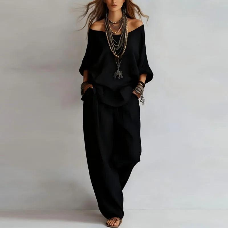 Tessa | Women’s Off-Shoulder Co-ord Set