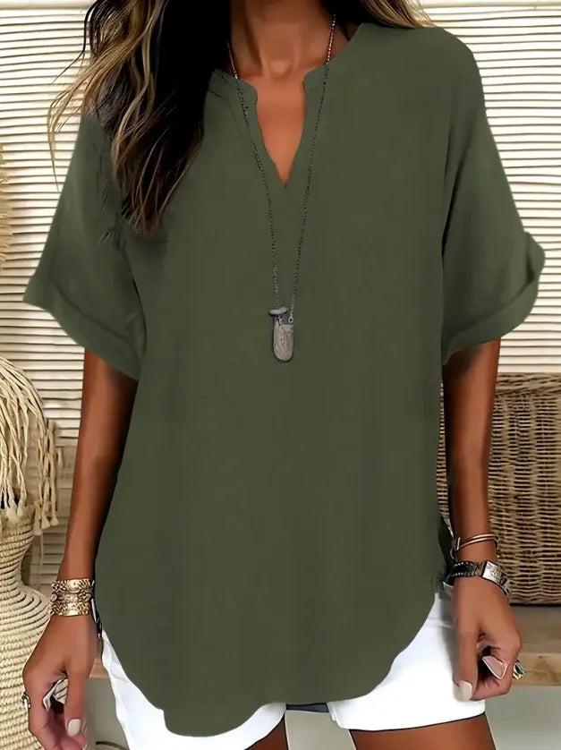 Cora | Women’s Classic Tunic Blouse