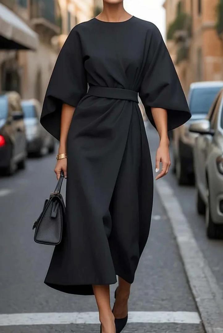 Keira | Eleagnt Sleeve Summer Maxi Dress